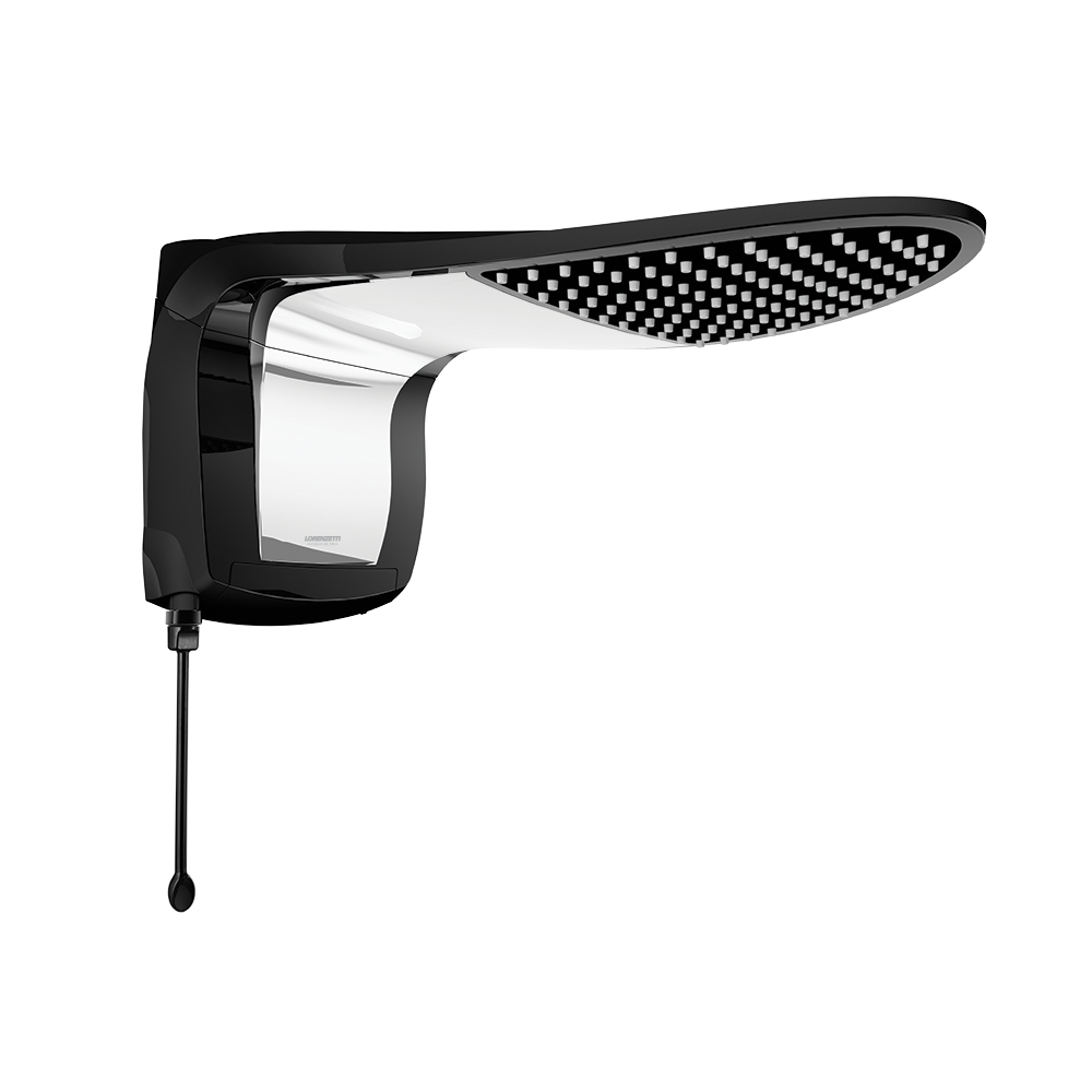 Ducha Eléctrica Lorenzetti Acqua Wave Negro 110v
